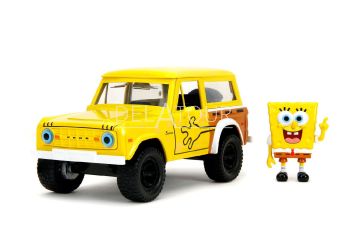 Ford Bronco 1973 & Spongebob Squarepants Figurine