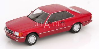 Mercedes-Benz 500 SEC C126 1985 Red Metallic