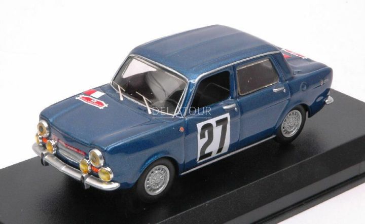 Simca Abarth 1500 #27 Rally De Franche 1964