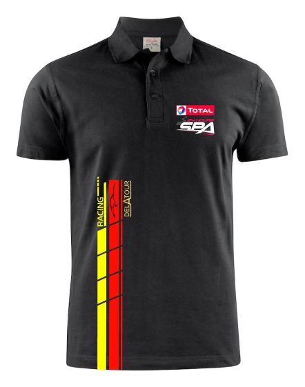 24H Men Polo, Black
