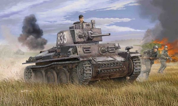 German PZKPFW 38(T) Ausf. E/F