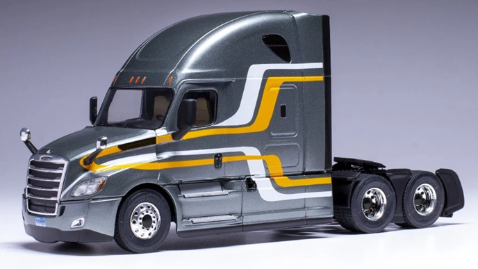 Freightliner Coronado Truck 3-Assi 2018 Grey