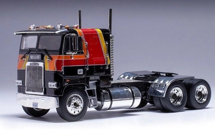 Freightliner FLA Truck 3-Assi 1993 Black