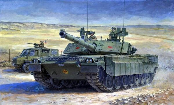 Italian C1 Ariete With UpArmored