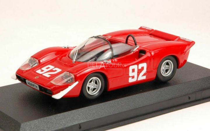 Fiat Abarth 2000S #92 Winner Montagna 1969