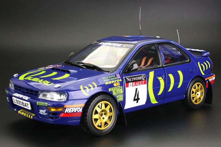 Subaru Impreza #4 Winner Rac Lombard Rally 1995