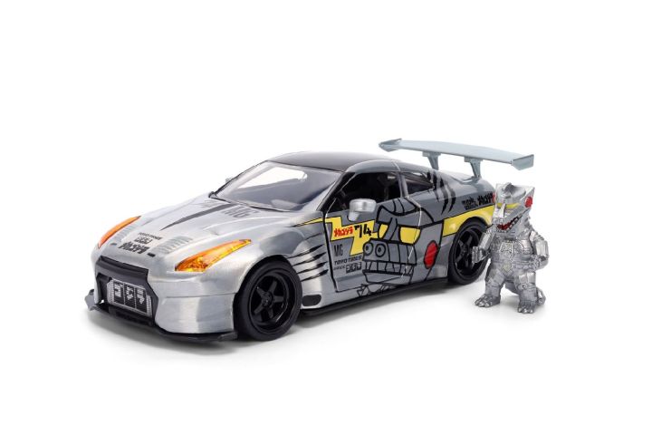 Nissan GT-R R35 Ben Sopra & MechaGodzilla Figurine