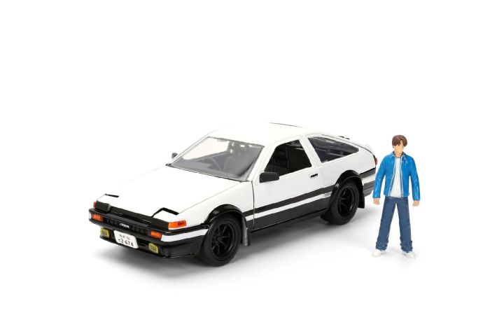 Toyota Trueno AE86 with Takumi Figurine