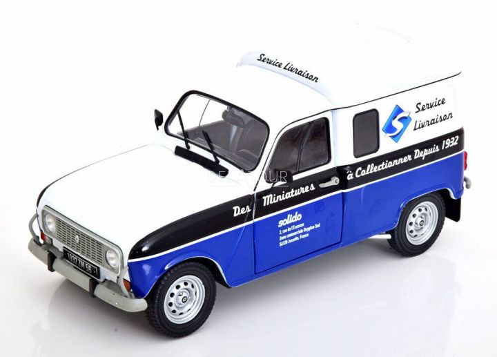 Renault R4 F4 Delivery Van Service 1988