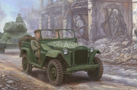 Soviet GAZ-67B Military Vehicles