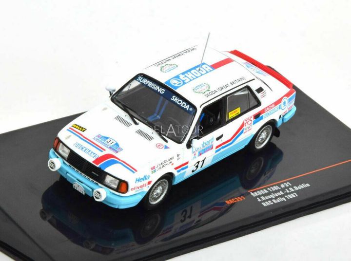 Skoda 130L #31 Rally RAC Lombard 1987