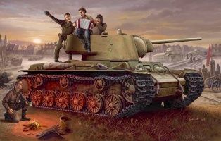 Russian KV-1 Model 1942 Lightweight Cast Tank