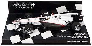 Sauber C29 #22 P. de la Rosa German GP 2010