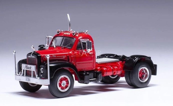 Mack B61 Truck 2-Assi 1953 Red