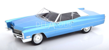Cadillac DeVille Soft Top 1968 Blue Metallic