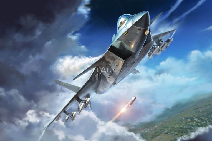 Chinese J-20 Might Dragon Beast Mode
