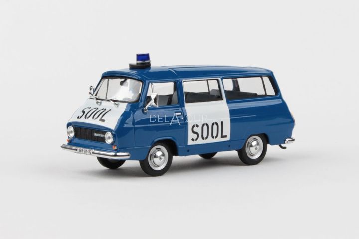 Skoda 1203 Minibus Sool 1974 Blue/White