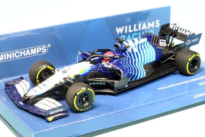 Williams FW43B #63 G. Rusell Bahrein GP 2021
