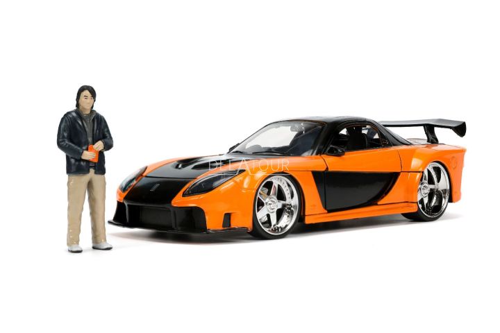 Han´s Mazda RX-7 Fast & Furious with Figurine