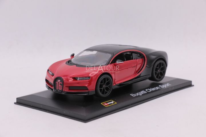 Bugatti Chiron Sport Red and Black