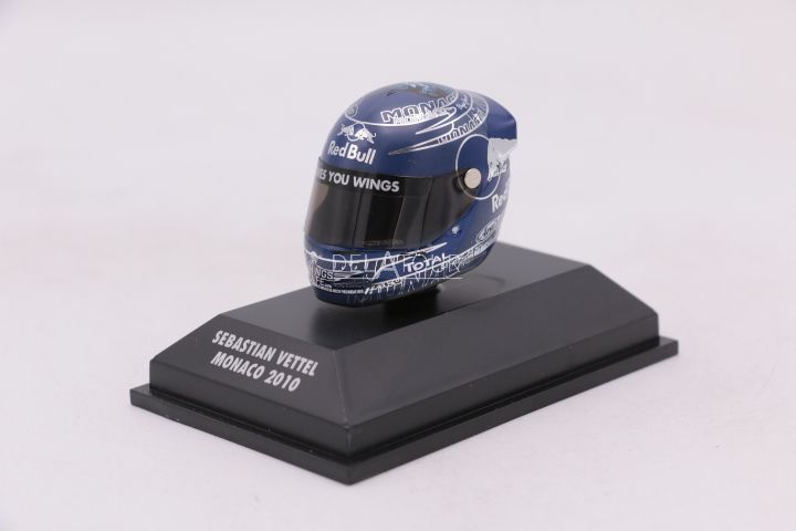 F1 Sebastien Vettel Helmet Monaco GP 2010