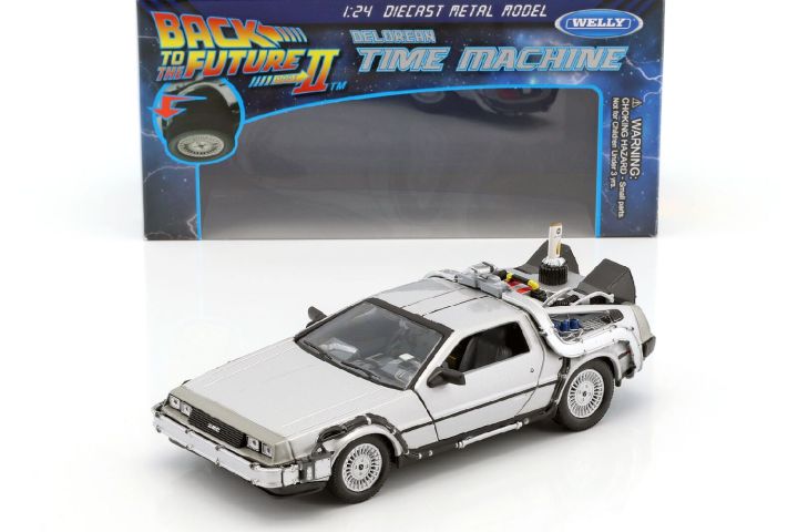 DeLorean Time Machine Movie Back To The Future II
