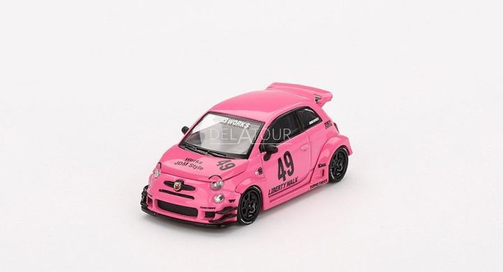 Fiat Abarth 595 LB-Works X Abas Works Pink