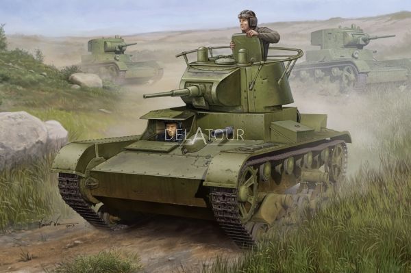 Soviet T-26 Light Infantery Tank Mod.1938