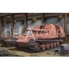 Geschutzwagen Tiger Grille 21 210mm Mortar 18/1