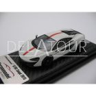 McLaren 570S 2015 White with Red Stripe