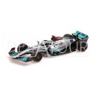 Mercedes W13 #63 G. Russell Bahrein GP 2022