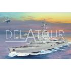 French Navy Helicopter Cruiser Jeanne D Arc 1964