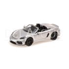 Porsche 718 Spyder 981 2019 Silver Metallic