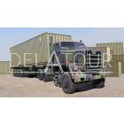 M915 Tractor with M872 Flatbed Trailer