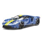 Ford GT In Sunoco Blue with Yellow Stripes