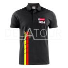 24H Francorchamps Men Polo, Black