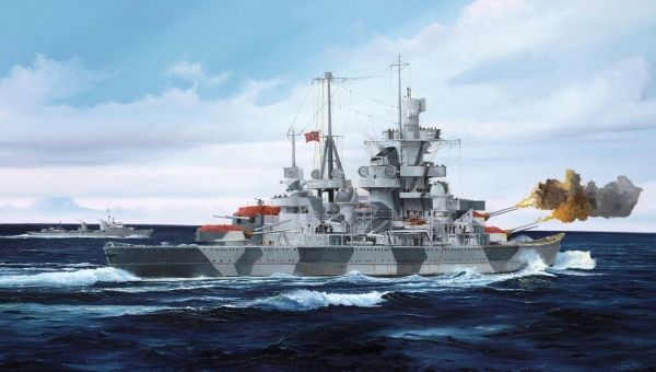 German Cruiser Admiral Hiper 1941
