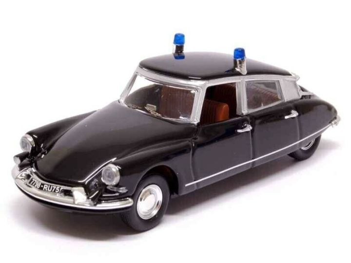 Citroen ID19 Prefecture de Paris Police 1968 Black