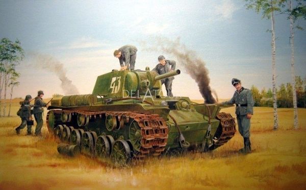 Soviet KV-8 Heavy Tank