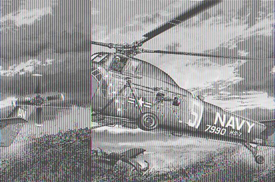 H34 US Navy Rescue Helicopter