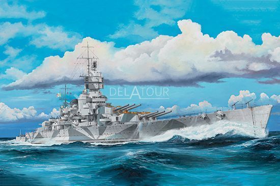 Italian Navy Battleship RN Vittorio Veneto 1940