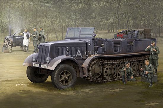 SD.KFZ.8 DB9 Half Track Artillery Tractor