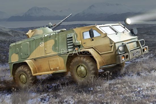 Russian GAZ39371 High Mobile Militry Vehicle