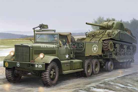 M19 Tank Transporter with Soft Top Cab