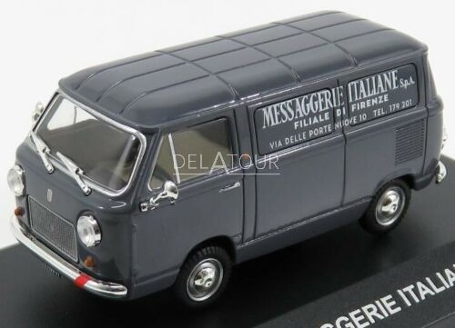 Fiat 850T Van Messaggerie Italiane 1965 Grey