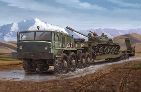 MAZ-537G With Semi Trailer