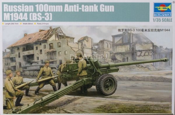 Russian 100 mm Anti Tank Gun M1944 BS-3