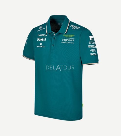 F1 Aston Martin 2023 Men Team Polo