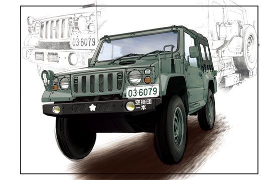 JGSDF Type 73 Light Truck Revision Light