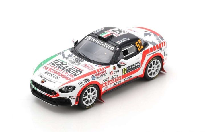 Fiat 124 RGT #52 Rally MonteCarlo 2022